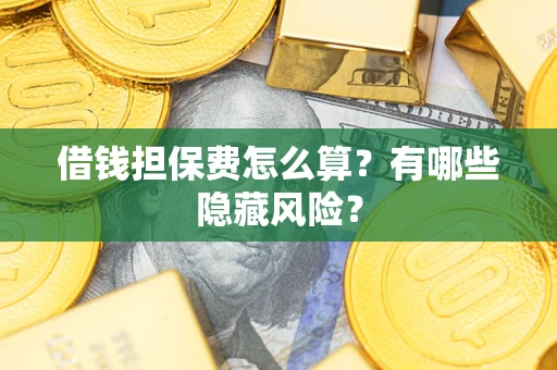 北京借钱担保费怎么算？有哪些隐藏风险？