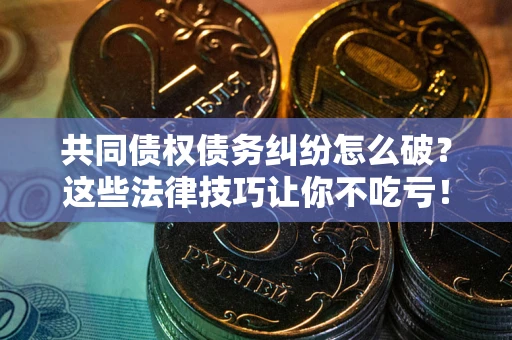 北京共同债权债务纠纷怎么破？这些法律技巧让你不吃亏！