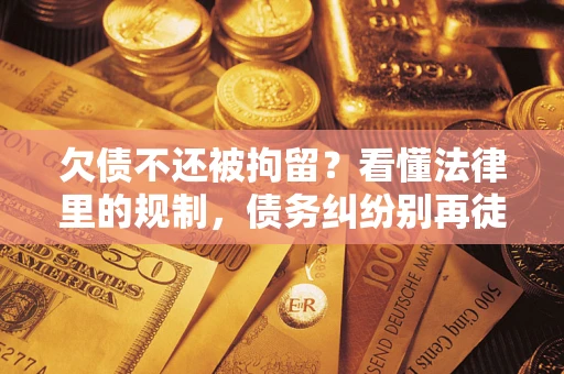 北京欠债不还被拘留？看懂法律里的规制，债务纠纷别再徒劳奔波