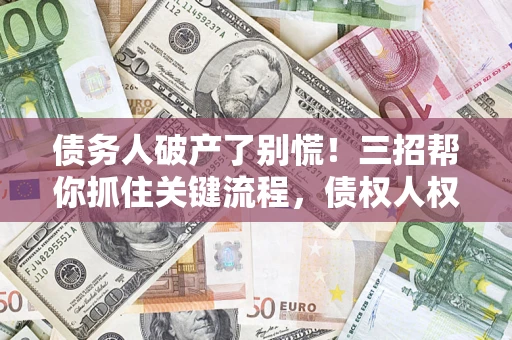 北京债务人破产了别慌！三招帮你抓住关键流程，债权人权益不再缩水
