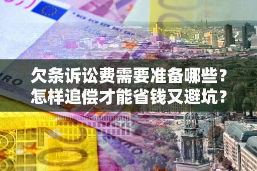 北京欠条诉讼费需要准备哪些？怎样追偿才能省钱又避坑？