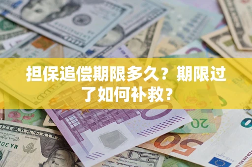 北京担保追偿期限多久？期限过了如何补救？