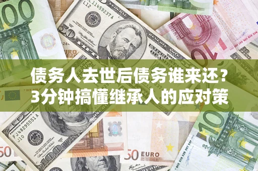 北京债务人去世后债务谁来还？3分钟搞懂继承人的应对策略
